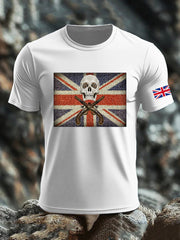 Men's UK Flag Printed T-shirt vetvanguards