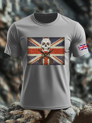Men's UK Flag Printed T-shirt vetvanguards