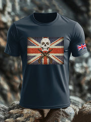 Men's UK Flag Printed T-shirt vetvanguards