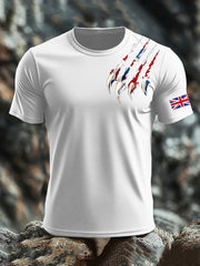 Men's UK Flag Printed T-shirt vetvanguards