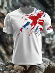 Men's UK Flag Printed T-shirt vetvanguards