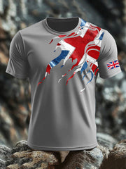 Men's UK Flag Printed T-shirt vetvanguards