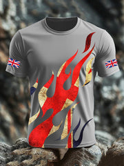 Men's UK Flag Printed T-shirt vetvanguards