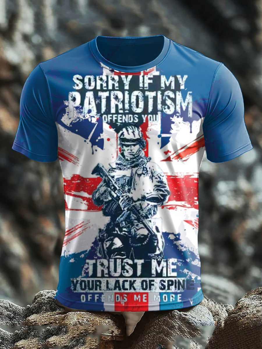 Men's British Veteran short sleeves T-shirt vetvanguards
