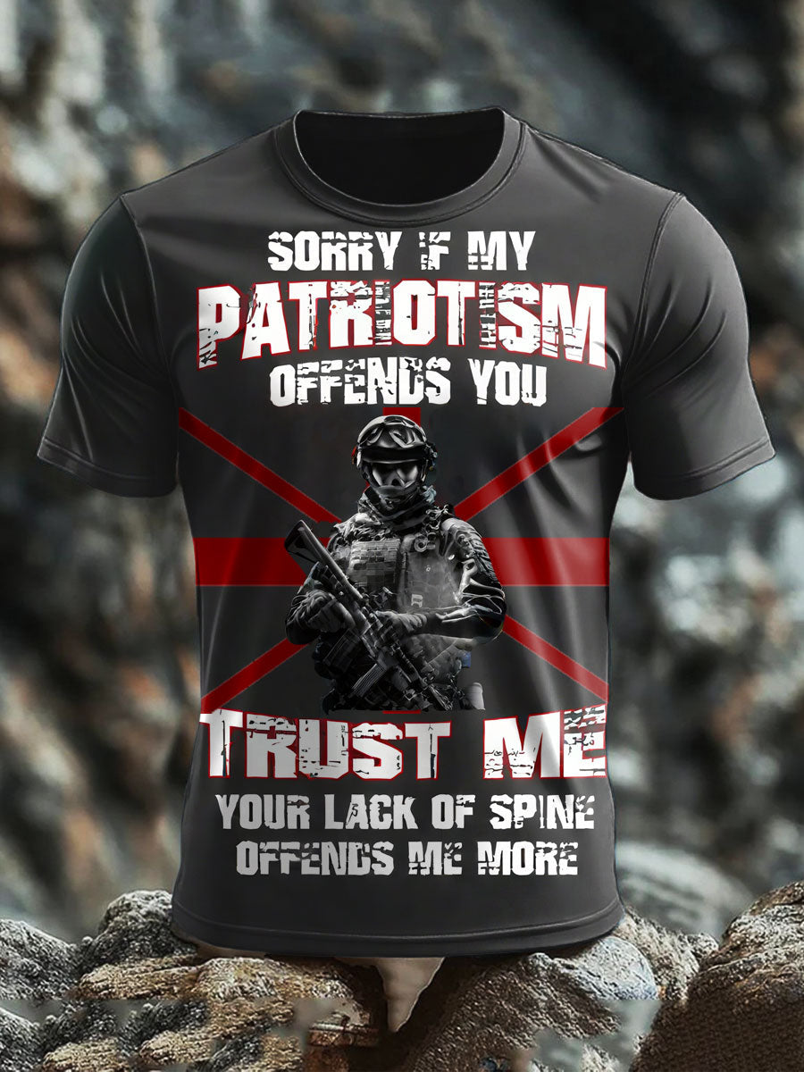 Men's British Veteran short sleeves T-shirt vetvanguards