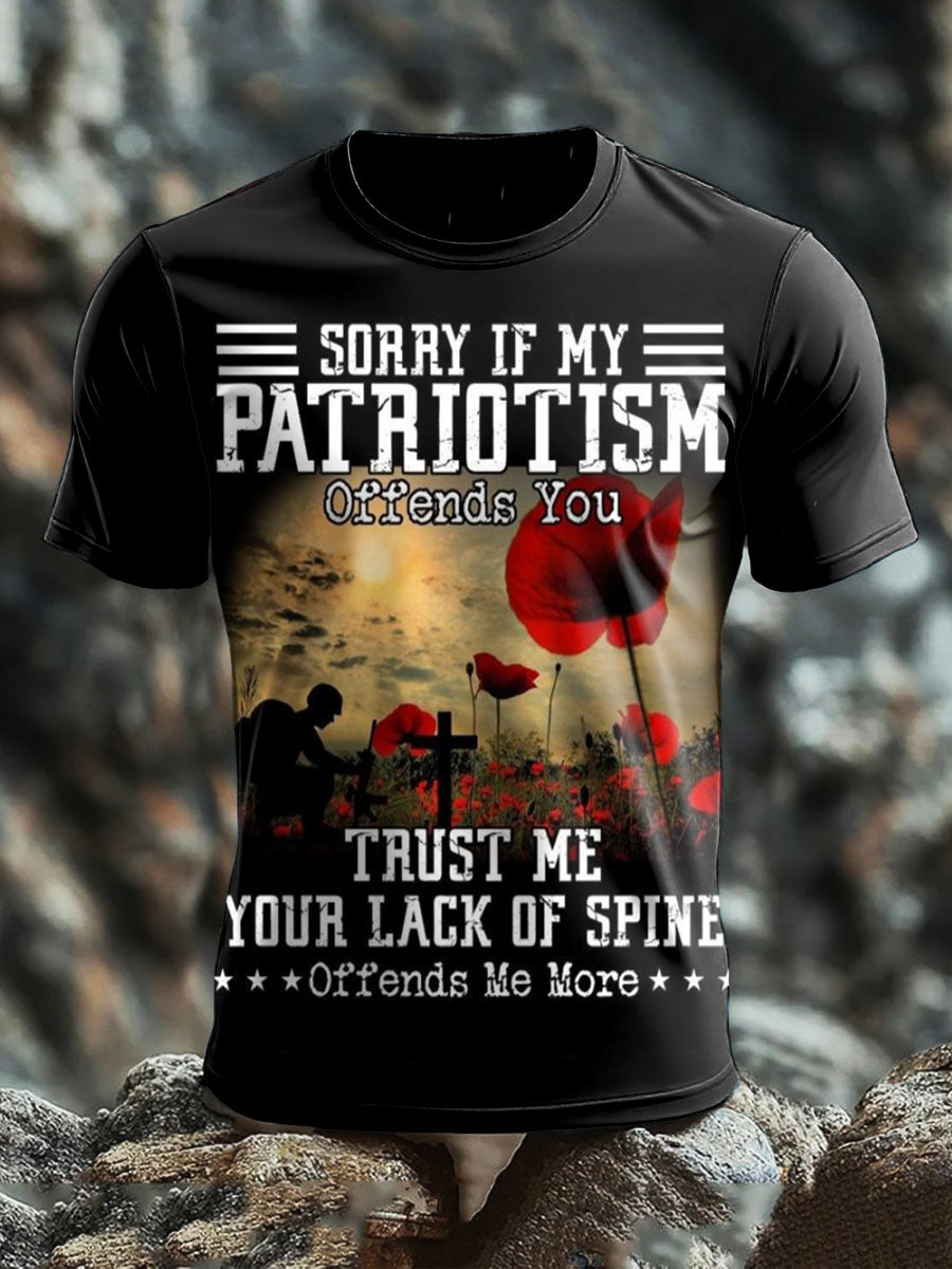 Men's British Veteran short sleeves T-shirt vetvanguards