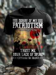Men's British Veteran short sleeves T-shirt vetvanguards
