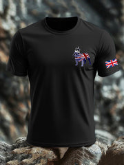 Men's UK Flag Printed T-shirt vetvanguards