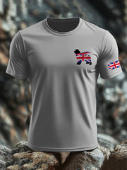 Men's UK Flag Printed T-shirt vetvanguards