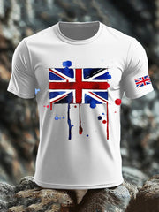 Men's UK Flag Printed T-shirt vetvanguards