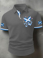 Men's Scottish Flag  Short Sleeve Top vetvanguards