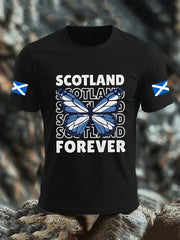 Men's Scottish Flag  Short Sleeve T-shirt vetvanguards
