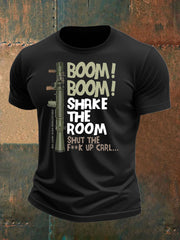 Men's British Veteran imitation cotton short-sleeved T-shirt vetvanguards