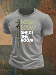 Men's British Veteran imitation cotton short-sleeved T-shirt vetvanguards