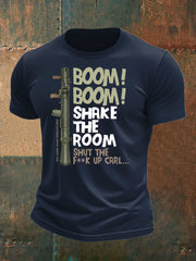 Men's British Veteran imitation cotton short-sleeved T-shirt vetvanguards