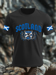 Men's Scottish Flag  Short Sleeve T-shirt vetvanguards
