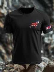 Men's UK Flag Printed T-shirt vetvanguards