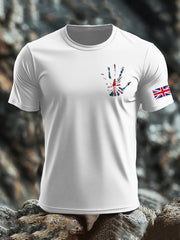 Men's UK Flag Printed T-shirt vetvanguards