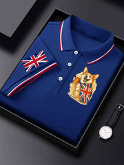 Men's Vintage England Flag Casual Shirt vetvanguards