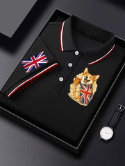 Men's Vintage England Flag Casual Shirt vetvanguards