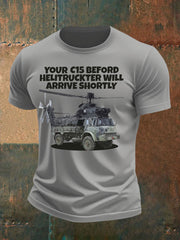 Men's British Veteran imitation cotton short-sleeved T-shirt vetvanguards