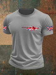 Men's British Veteran imitation cotton short-sleeved T-shirt vetvanguards