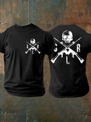 Men's British Veteran imitation cotton short-sleeved T-shirt vetvanguards