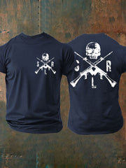 Men's British Veteran imitation cotton short-sleeved T-shirt vetvanguards