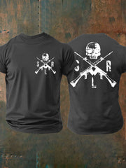 Men's British Veteran imitation cotton short-sleeved T-shirt vetvanguards