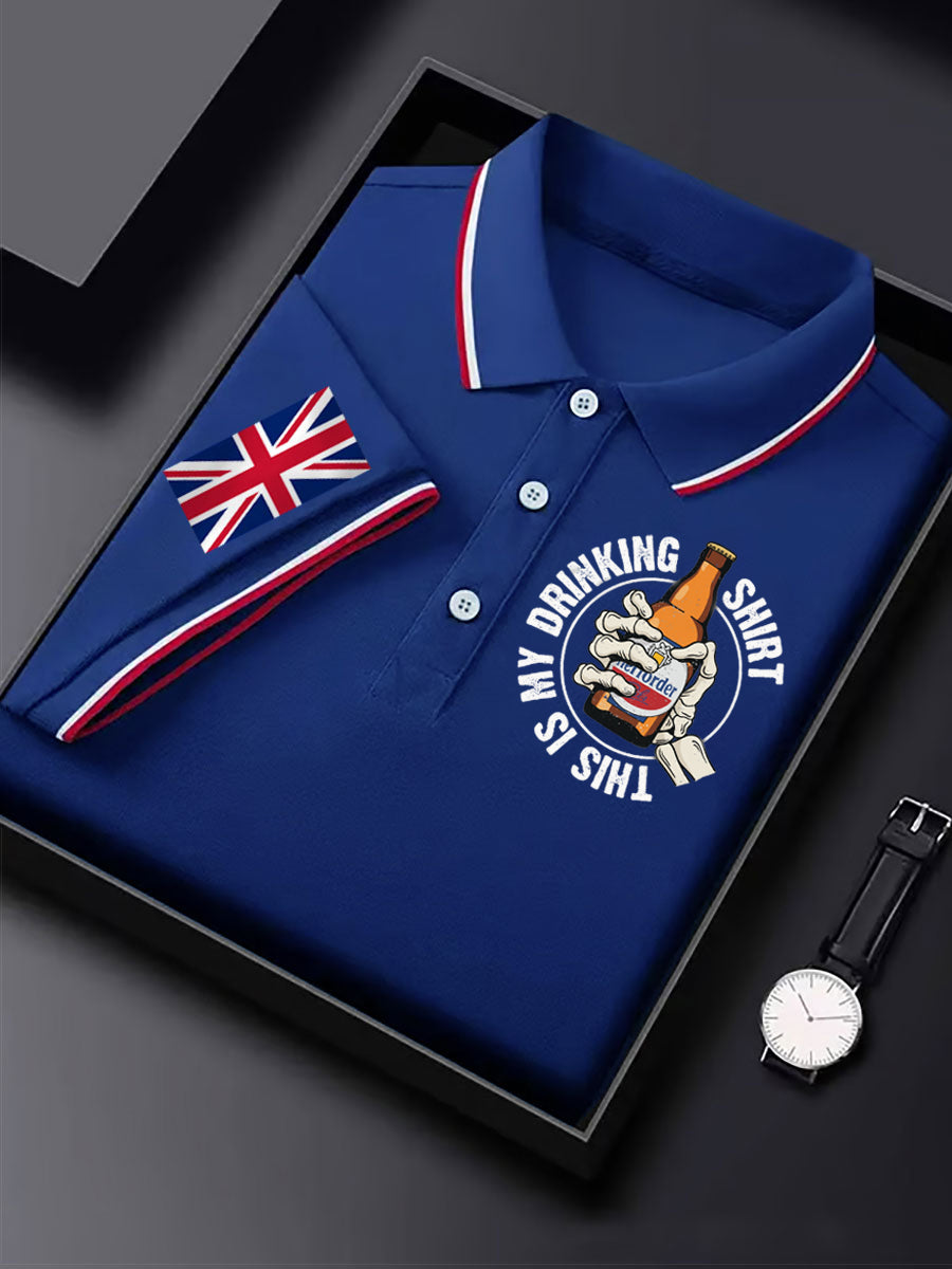 Men's This Is My Drinking Shirt Casual Shirt vetvanguards