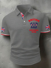Men's British Drinking Team Printed Casual Tops vetvanguards