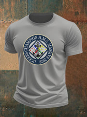 Men's british veteran imitation cotton short-sleeved T-shirt vetvanguards