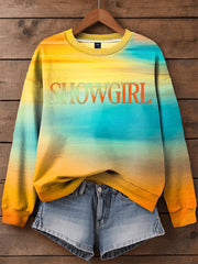 Women's Showgirl Design Music Fan Sweatshirt vetvanguards
