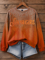 Women's Showgirl Design Music Fan Sweatshirt vetvanguards