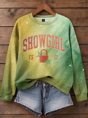 Women's Showgirl Design Music Fan Sweatshirt vetvanguards