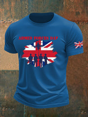 Men's british veteran imitation cotton short-sleeved T-shirt vetvanguards