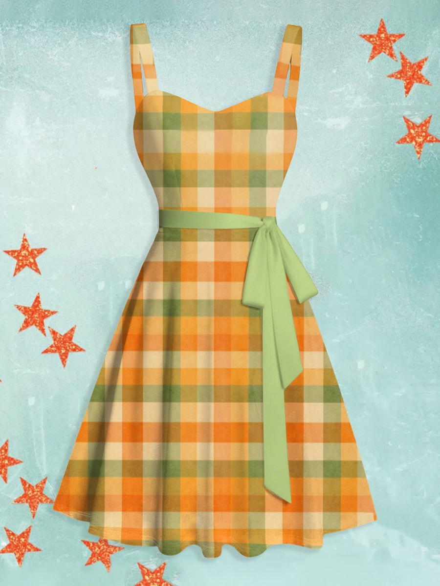 Women's Showgirl Album Inspired Halter Neck Dress vetvanguards