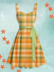 Women's Showgirl Album Inspired Halter Neck Dress vetvanguards