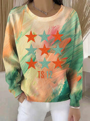 Women's Showgirl Print Music Fan Sweatshirt vetvanguards