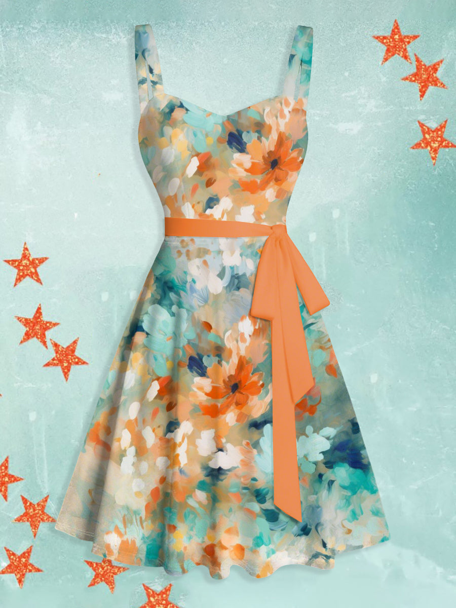 Women's Showgirl Album Inspired Halter Neck Dress vetvanguards