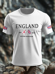Men's UK Flag Printed T-shirt vetvanguards