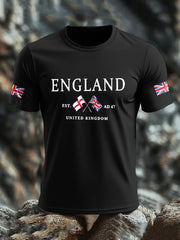 Men's UK Flag Printed T-shirt vetvanguards