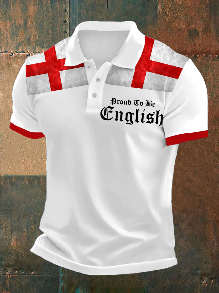 Men's English Proud Polo Shirt vetvanguards