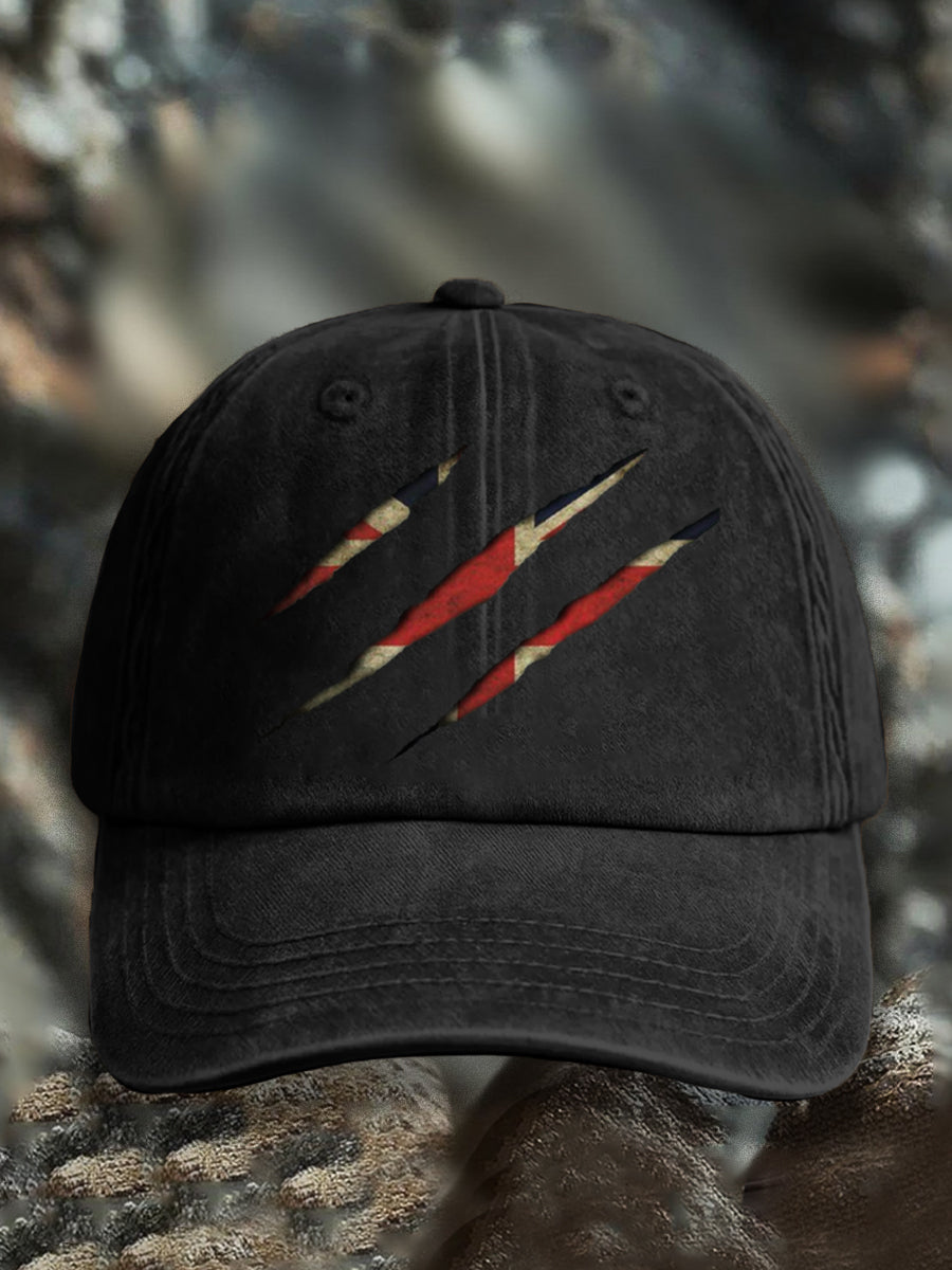 Unisex UK Flg Pride Print Hat vetvanguards