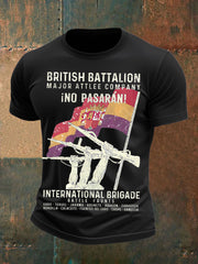 Men's British Veteran Printed short sleeves t-shirt vetvanguards