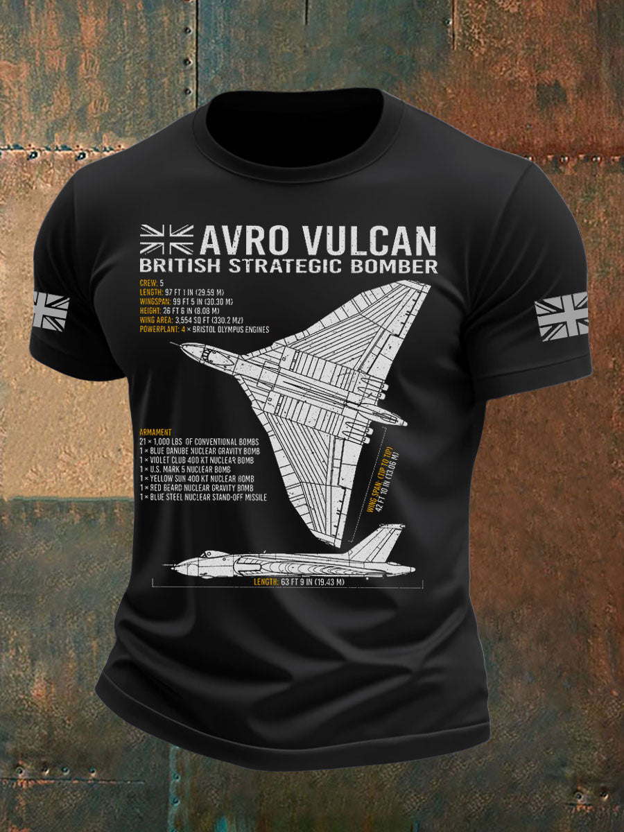 Men's British Veteran Printed short sleeves t-shirt vetvanguards