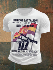 Men's British Veteran Printed short sleeves t-shirt vetvanguards
