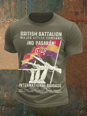 Men's British Veteran Printed short sleeves t-shirt vetvanguards