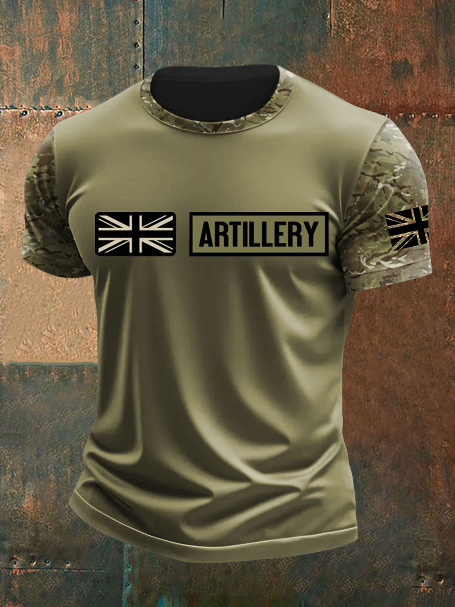 Men's British Veteran Printed short sleeves t-shirt vetvanguards