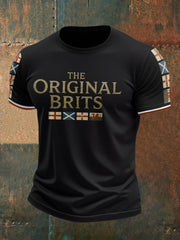 Men's The Original Brits Printed T-shirt vetvanguards